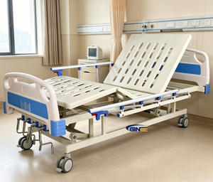 เตียงพยาบาลไฟฟ้าและแบบปรับมือ Ginee Medical สำหรับการฟื้นฟูสมรรถภาพทางการแพทย์ พับเก็บได้ ใช้ในบ้านได้ สะดวกสบาย - Product Image 4