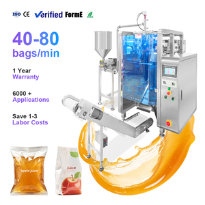 Machine d'emballage verticale automatique de haute précision VFFS pour l'emballage de sachets de vinaigre - Product Image 1