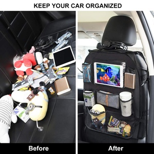 2026 Threewen Lot de 2 Organisateurs de Siège Arrière de Voiture 26*18 Pouces avec Support pour Tablette à Écran Tactile - Product Image 6