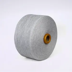 China Manufacturer recycled open end cotton polyester yarn for socks and mops