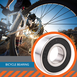 ลูกปืนร่องลึกความเร็วสูงทำจากเหล็กโครเมียม6800 2RS 19x10x5มม. ลูกปืนร่องลึกบางส่วนสำหรับมอเตอร์จักรยาน - Product Image 4