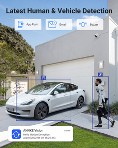 Sistema de Câmeras de Segurança ANNKE 8CH 5MP PoE com 4 Câmeras IP67 à Prova d'Água com Luz Dual Inteligente e Microfone - Product Image 5