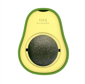 Avocat cataire balle interactif jouet <span class=keywords><strong>pour</strong></span> animaux de compagnie <span class=keywords><strong>pour</strong></span> chats chiens en plastique auto-salut boules <span class=keywords><strong>pour</strong></span> molaires dents nettoyage léchage Coccidia Gall - Product Image 5