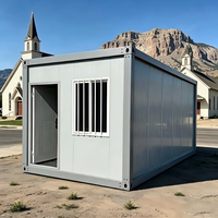 Maison préfabriquée modulaire pliable et extensible à installation rapide pour bureau de chantier