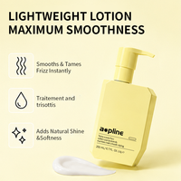 OEM Soin Coiffant Double Action Hydratant Volumisant Anti-Frisottis pour Cheveux Épais, Léger, Fini Non Gras, Lissant