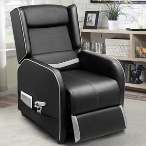 Silla <span class=keywords><strong>Gamer</strong></span> Ergonómica AJUNION E-Sports, Silla de Oficina Giratoria Reclinable, Silla de Computadora Estilo Racing para Adultos - Product Image 1