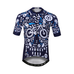 Camiseta de Ciclismo de Verano al Por Mayor, Ligera, Resistente al Viento, Transpirable, con Estampado Gráfico, Unisex, Agradable al Tacto, de Manga Corta, para Hombre y Mujer - Product Image 1