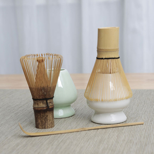 Ceremonia <span class=keywords><strong>Japonesa</strong></span> Bambú Matcha Práctico Batidor de Polvo Café Té Verde Cepillo Chasen Herramienta Molinillo Cepillos Accesorios de Té - Product Image 1