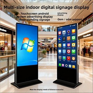 Oem/ODM chấp nhận đa-kích thước trong Nhà Kỹ Thuật Số Màn hình hiển thị <span class=keywords><strong>Android</strong></span> Win màn hình cảm ứng AD hiển thị tầng đứng signage - Product Image 3