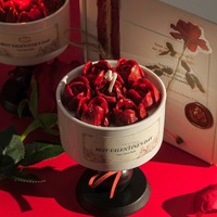 AIKUN Bougie en céramique personnalisée de luxe avec étiquette privée, décoration d'intérieur, pot en céramique réutilisable, bougie parfumée pour cadeau de la Saint-Valentin