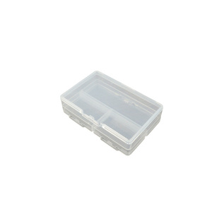 Plastic <b>Storage</b> <b>Box</b> 4 Compartment Transparent Rectangular With Lid For Jewelry Parts Components <b>Small</b> Size 10.4x6.7x2.7cm - Product Image 5