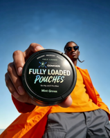 Pochettes de caféine en poudre naturelle saveur menthe, sans sucre, pour un regain d'énergie, marque privée OEM, livraison rapide, vente en gros