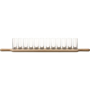Paddle Vodka Set Cores Sortidas Mouthblown Handmade 2 oz Shot <span class=keywords><strong>Glass</strong></span> - Product Image 6