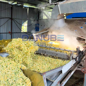 Secadora de cinta de malla continua para alfalfa, fácil de operar, máquina para procesar vegetales y secar pasto - Product Image 6