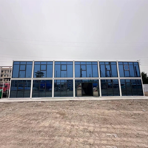 Importateur de maisons modulaires préfabriquées en conteneurs plats de 20/40 pieds, bureaux, bâtiments de conception moderne, installation rapide, hôtel extérieur - Product Image 2