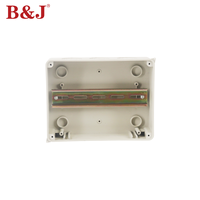 Boîtier de distribution extérieur étanche IP65 HT-5 voies avec couvercle ABS PC imprimé sérigraphié pour panneau de jonction électrique PV à montage mural