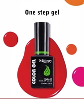 Vernis à ongles en gel Mobray One Step, sans HEMA, pas besoin de base ni de top coat, séchage UV LED, longue tenue, brillant, 80 couleurs, non toxique
