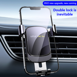 Supports de téléphone portable universels de haute qualité pour voiture Logo personnalisé <span class=keywords><strong>support</strong></span> de montage de voiture pour accessoires de voiture d'aération - Product Image 3