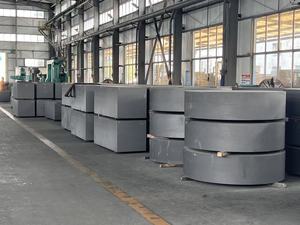Disque rond en <span class=keywords><strong>graphite</strong></span> de haute pureté et de qualité industrielle de la Mongolie intérieure pour le refroidissement des fonderies et la coulée de métaux - Product Image 6