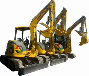 Sử dụng máy xúc KOMATSU pc35mr pc40mr mèo 303cr sử dụng khoai tây Digger để bán mini sử dụng máy xúc KOMATSU pc35 pc40 pc55 Kubota