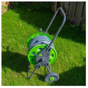<span class=keywords><strong>Chariot</strong></span> autoportant Portable support de <span class=keywords><strong>tuyau</strong></span> d'<span class=keywords><strong>arrosage</strong></span> de jardin, <span class=keywords><strong>chariot</strong></span> de bobine de <span class=keywords><strong>tuyau</strong></span> en plastique adapté au stockage de jardin, pelouse, ferme, Patio - Product Image 5