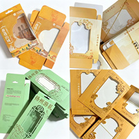 Boîtes en carton personnalisées avec fenêtre en PVC pour aimants de réfrigérateur et cadeaux souvenirs culturels