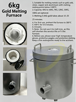 Four de forge à gaz propane, nouveau design, 6KG 10KG, pour la fusion de l'or, de l'aluminium, de l'argent et du cuivre, prix usine, vente chaude