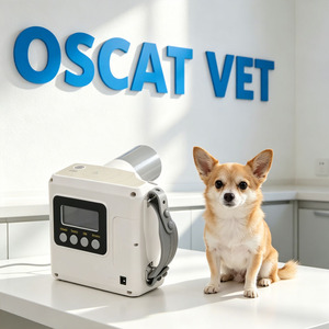Sistem Rontgen Gigi Hewan Portabel OSCAT 70kV Unit Radiografi Oral Hewan Peliharaan CE Peralatan Medis Hewan Kucing Anjing - Product Image 1