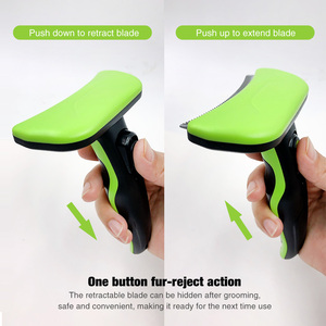 <span class=keywords><strong>Brosse</strong></span> professionnelle de perte de cheveux de <span class=keywords><strong>toilettage</strong></span> pour animaux de compagnie pour grands chiens moyens et petits chats - Product Image 3