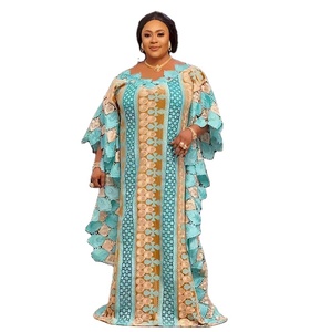 CCY 2023 Nueva Ropa Africana para <span class=keywords><strong>Mujer</strong></span>, Burka Larga Holgada, Vestidos Musulmanes Modestos de Talla Grande, Vestidos Étnicos Islámicos, Abaya - Product Image 4