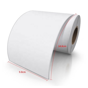 Nhà sản xuất cung cấp hậu cần theo dõi 4 "x 6" tự dính Sticker 100*150 mét Máy in nhiệt nhãn không thấm nước cho vận chuyển - Product Image 4