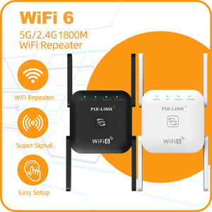 PIX-LINK 2026 Répéteur <span class=keywords><strong>WiFi</strong></span> 6 Amplificateur de <span class=keywords><strong>Signal</strong></span> pour la Maison AX1800 <span class=keywords><strong>Extension</strong></span> Longue Portée du <span class=keywords><strong>Signal</strong></span> Internet - Product Image 6