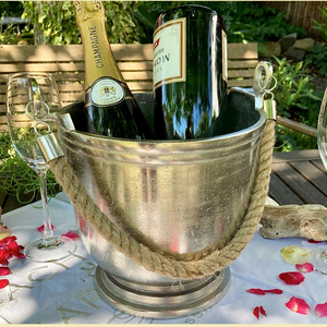 Bar Party Decor Champagne Seau À Glace avec Poignée Pour La Maison Hôtels Restaurants Bar Utilitaire Titulaire Pour La Soirée - Product Image 4