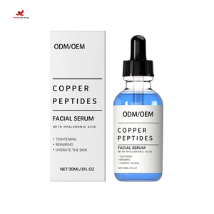 Facial Serum Tightening Repairing Collagen Boosting Ghk-cu Copper Peptide Serum with Hyaluronic Acid GZ RTS Bulk Mixed Order - Product Image 1