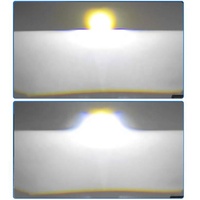 IDISON W3 3 pouces unique laser antibrouillard police faisceau gauche logo lentille prix pièces oem kit voiture led antibrouillard