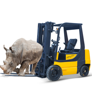 Бесплатная доставка! Электрический вилочный погрузчик (мини-погрузчик) на 1, 1.5, 2, 2.5 тонны с сертификатом CE для фермерских хозяйств, складов и мастерских, 4-колесный. - Product Image 3