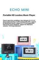 FiiO Snowsky ECHO MINI HIFI USB FM Asli, Fitur WAV HIFI Lossless MP3 Walkman, Pemutar Musik Murni dengan 15 Jam Waktu Putar