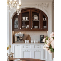 Buffet à 3 tiroirs, meuble de rangement d'angle pour salon, console de contrôle, meuble de rangement en bois sur mesure