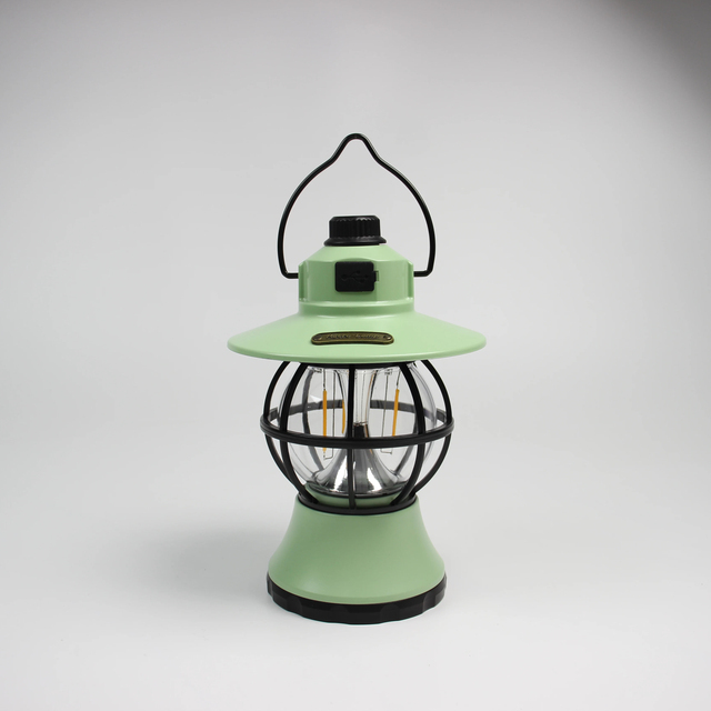 Vintage Rechargeable Lantern with Power Bank