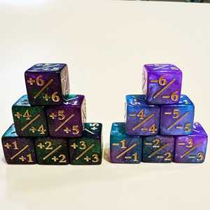 Dados de Acrílico para Juegos de Mesa y Cartas, con Esquinas Cuadradas de 16 mm, en Varios Colores - Product Image 4