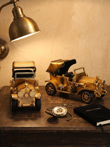 <span class=keywords><strong>Boîte</strong></span> <span class=keywords><strong>à</strong></span> <span class=keywords><strong>musique</strong></span> rétro nostalgique en forme de voiture vintage, en ABS, modèle de voiture de style américain, ensemble cadeau décoratif pour anniversaire de garçons - Product Image 3