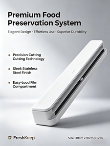 Suction Cup Style Cling Film Cutter Household Divider Adjustable Storage Cutting <b>Box</b> Creative Kitchen <b>Tool</b> - Product Image 2