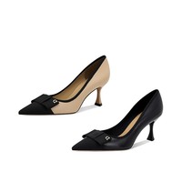 Chaussures habillées populaires à talons hauts fins et sexy pour femmes, à bout pointu, style décontracté et élégant, tendance automne