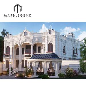 Tấm Ốp Tường Đá Vôi Bên Ngoài Trang Trí Biệt Thự Kiến Trúc Giá Sản Xuất - Product Image 2