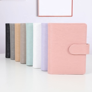 Hongbo superventas 23-Color A7 Epi 6-Gold-Ring Budget Binder Wallet como embragues portátiles para mujeres con Fly Leaf disponible - Product Image 1