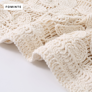 Conception personnalisée OEM, logo, <span class=keywords><strong>cardigan</strong></span> en <span class=keywords><strong>maille</strong></span> blanc crème à manches longues pour femmes, automne - Product Image 3