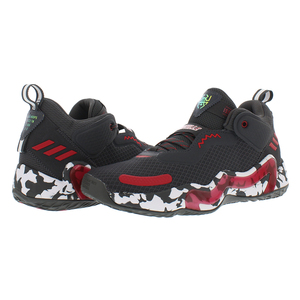 ADIDAS unisex SM d.o.n. รองเท้าออกกำลังกาย ISSUE 3 & Cross-Training สีดำ/แดง | ของแท้100% - Product Image 3