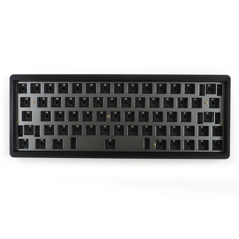 Case Iso Wired Standard 60% Keyboard For Gamers Desktop Colorful Cases Keyboard Mechanical Aluminum