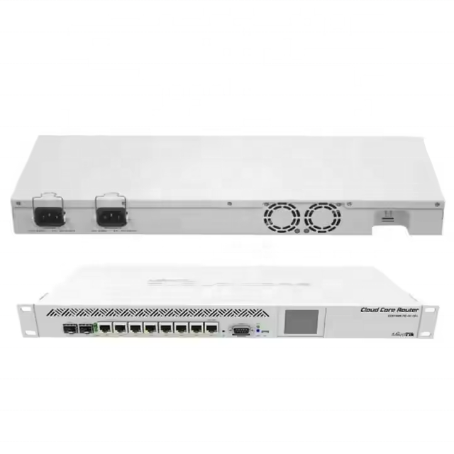 Enterprise 7x Gigabit Ethernet Cloud Core Network Router with POE Function CCR1009-7G-1C-1S+1S-Plus in Stock