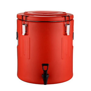 Soupe alimentaire de Restaurant Commercial baril d'isolation thermique en acier inoxydable grand récipient avec robinet - Product Image 6
